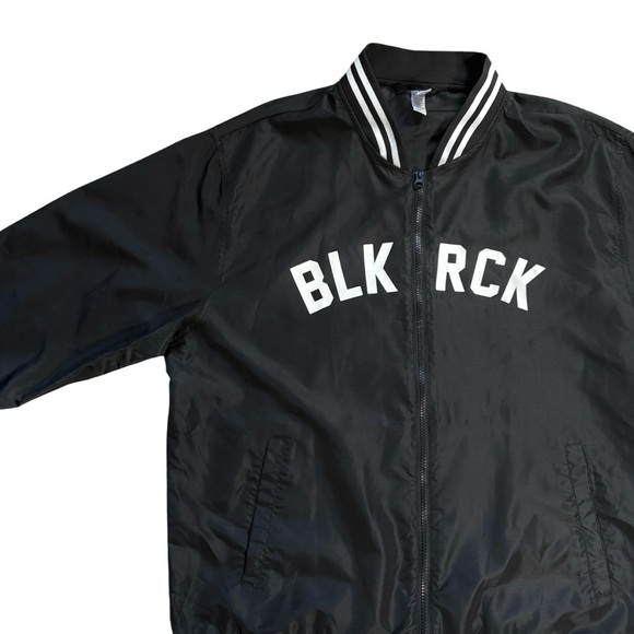 Black Rock Coffee Bar Fuel Your Story Full Zip Windbreaker Jacket, Unisex 2XL - Picture 2 of 12